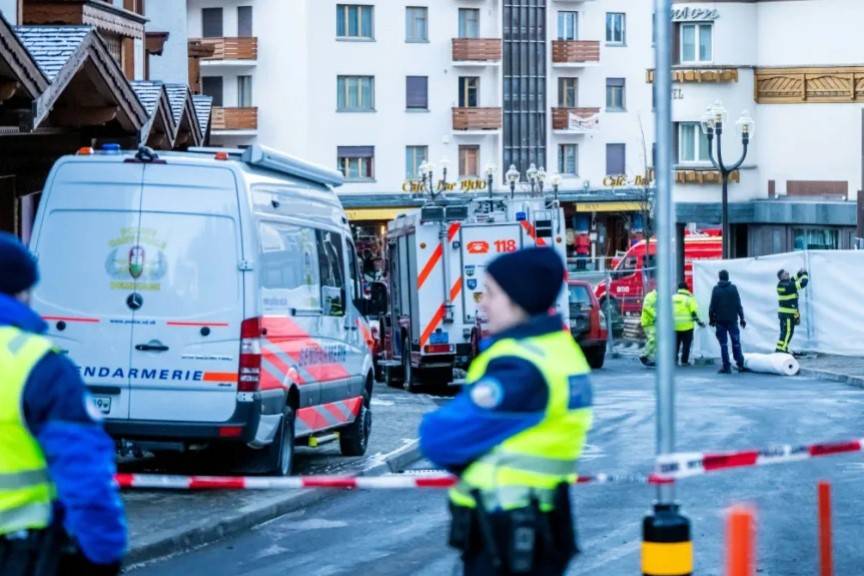 الشرطة السويسرية ترجّح مقتل العشرات في حريق منتجع التزلج