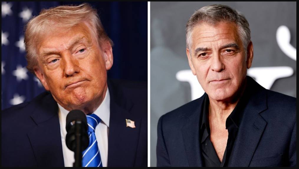 دونالد ترامب وجورج كلوني