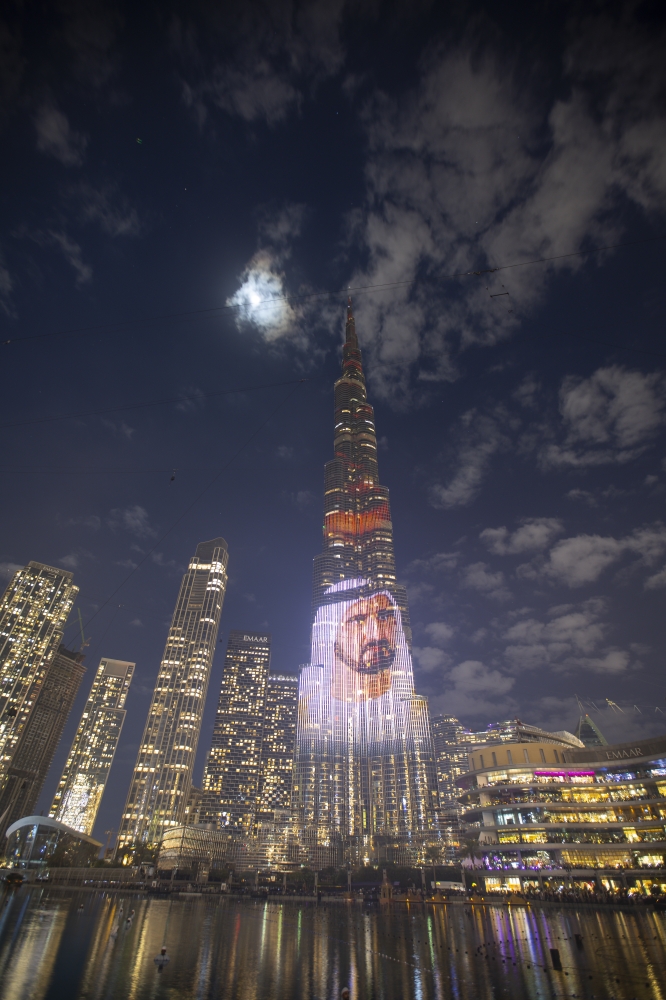 دانة الدنيا دبي تبهر العالم في رأس السنة