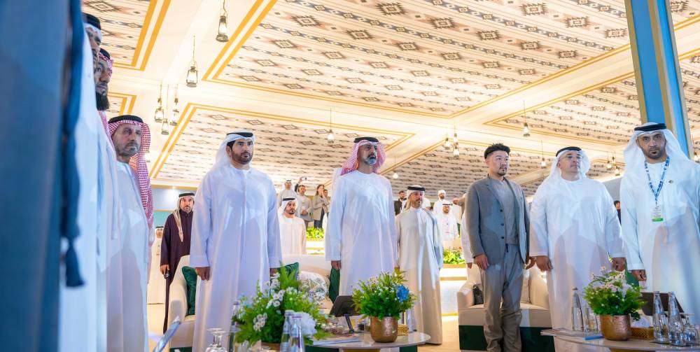 عمار بن حميد خلال حضوره انطلاق البطولة