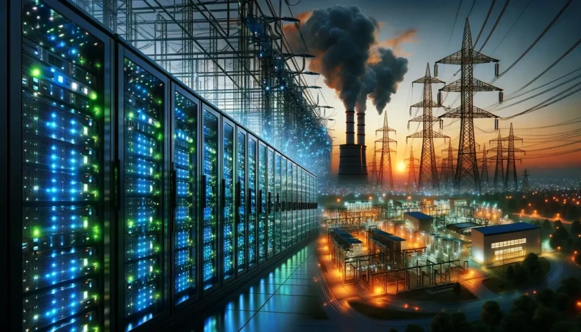 مراكز بيانات الذكاء الاصطناعي تلتهم الطاقة وتلوث المناخ