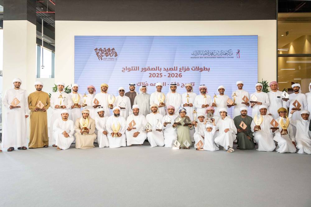  راشد بن مرخان وراشد الخاصوني ودميثان بن سويدان يتوجون الفائزين