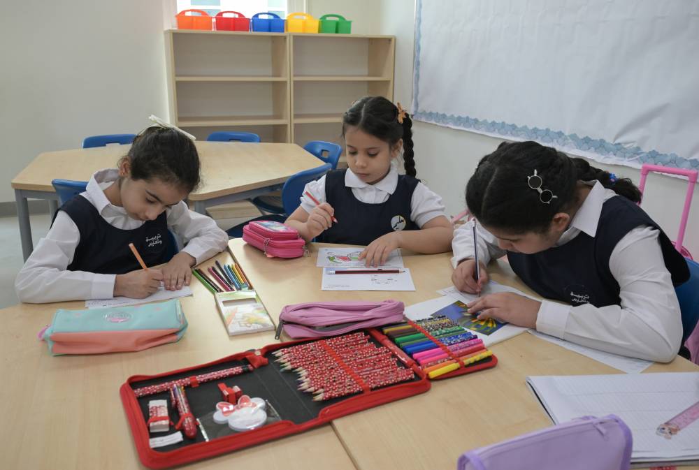 90 % نسبة انتظام الطلبة مع بداية الفصل الدراسي الثاني