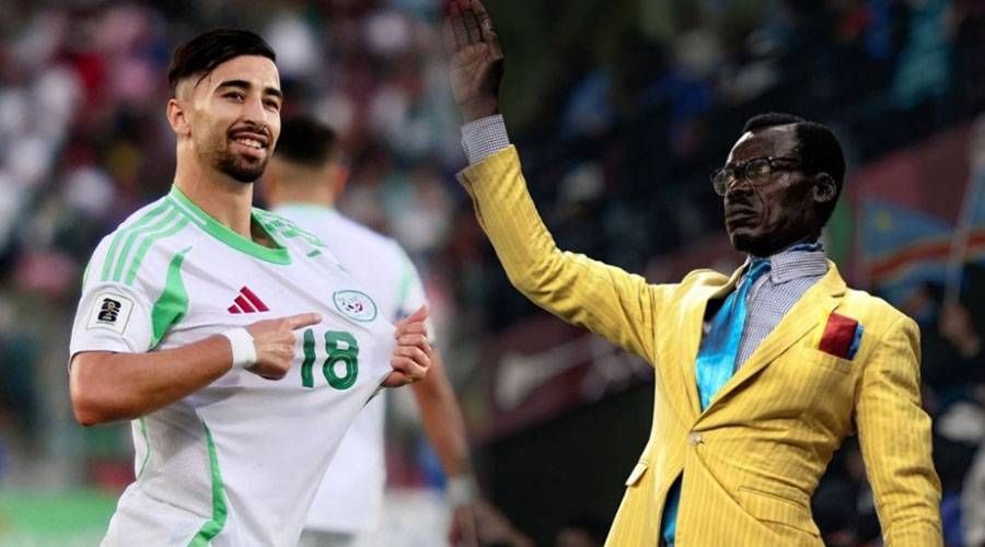 رسالة مؤثرة من نجم الجزائر... حقيقة «سخرية» محمد أمين عمورة من المشجع الكونغولي