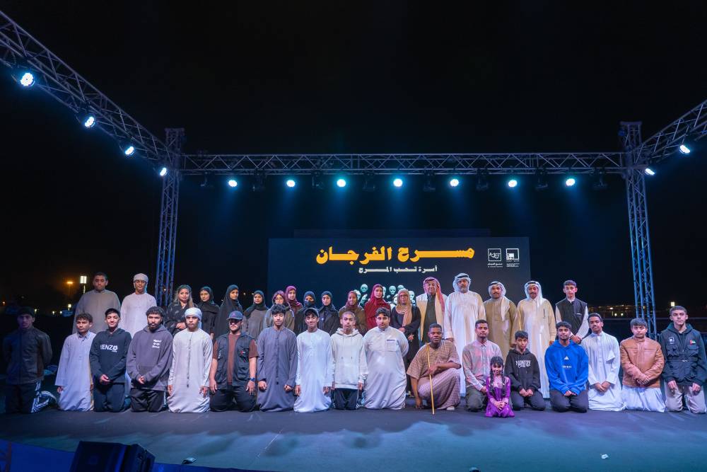 مواهب الشارقة تتألق في ختام مسرح الفرجان
