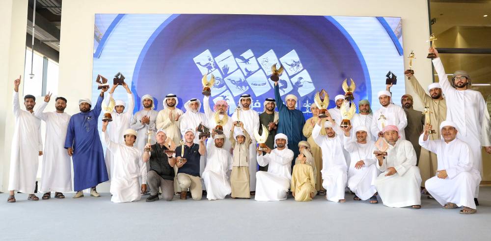 بطولة فزاع للصيد بالصقور تتوّج أبطال «العامة مفتوح»