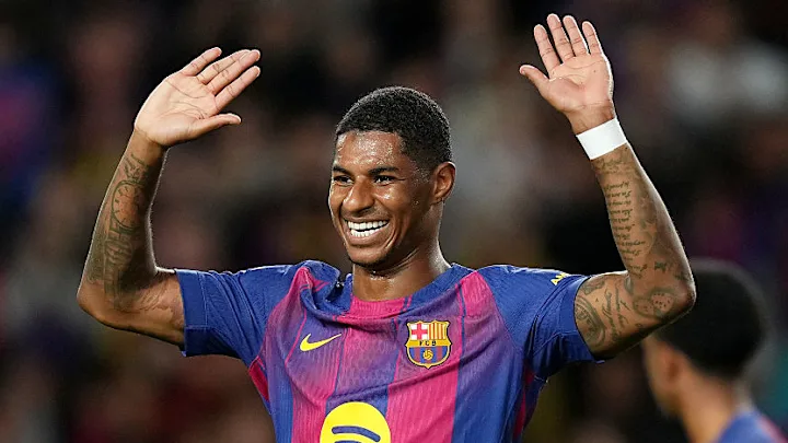 قبل الكلاسيكو بساعات.. برشلونة يقرر ضم راشفورد إلى قائمة الأبقار المقدسة