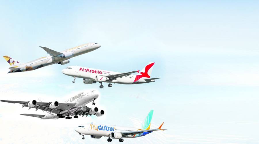 ناقلات الإمارات تطلق مسارات جوية جديدة تعزز السياحية الوطنية