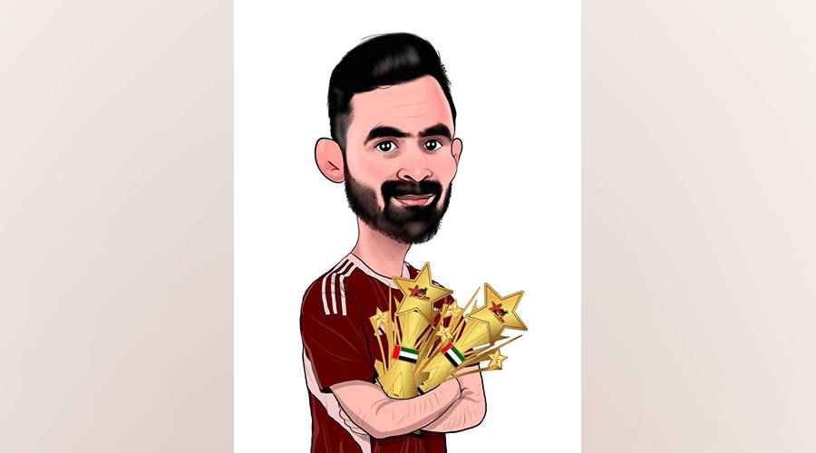خريبين يحصد كأس سبورت فور أوول لأفضل لاعب في الجولة 12