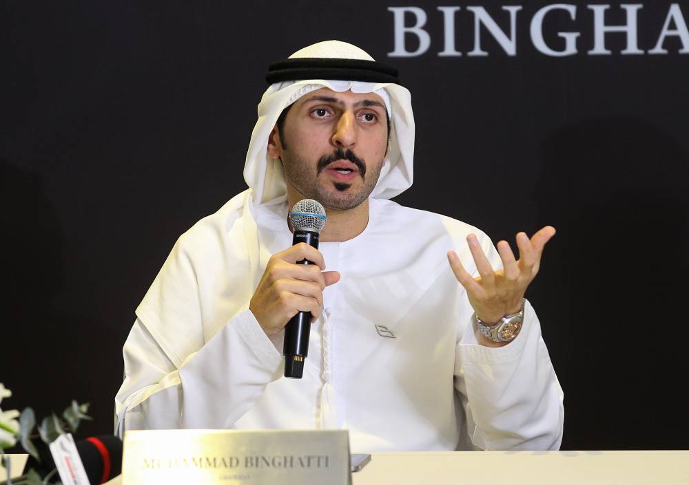 مؤتمر صحفي للإعلان عن مشروع بن غاطي ومرسيدس