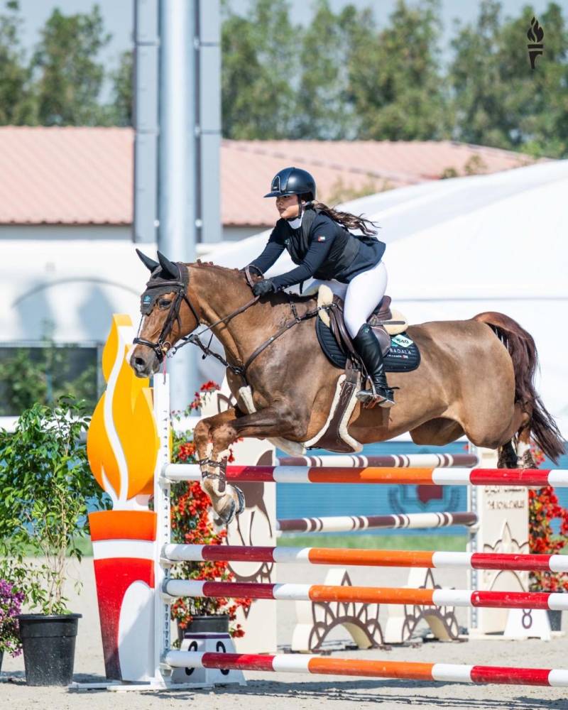 تألق فرسان الإمارات وسوريا في «كأس أكاديمية فاطمة بنت مبارك للقفز»