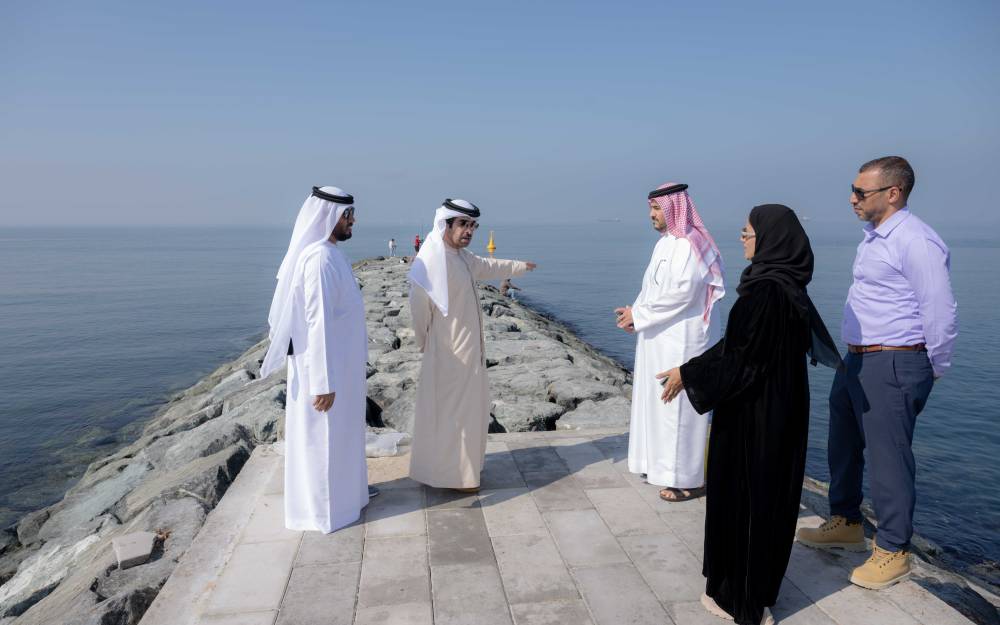 95 % نسبة إنجاز تطوير الواجهة البحرية في عجمان