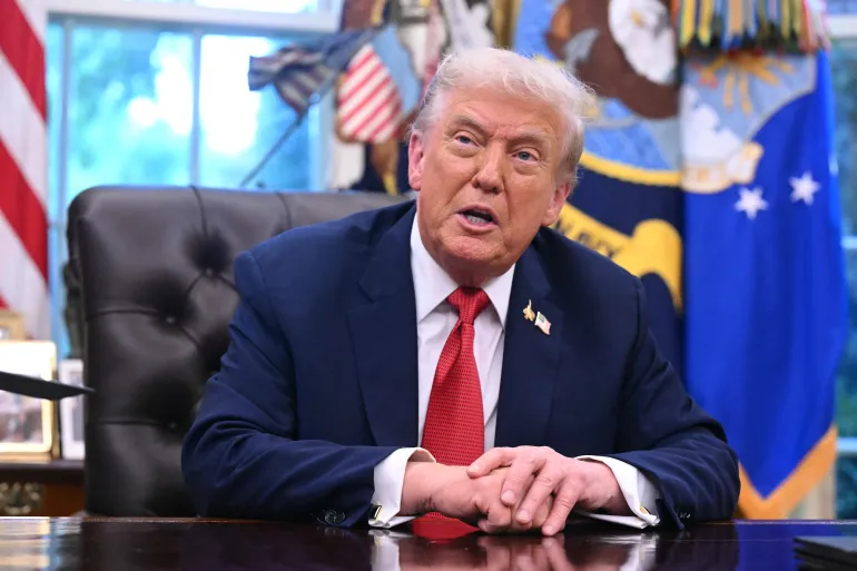 الرئيس الأمريكي دونالد ترامب