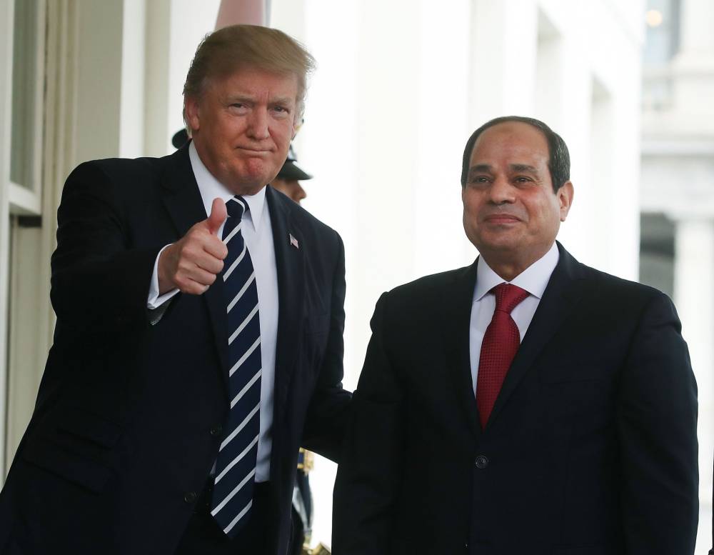 السيسي: نثمن عرض ترامب التوسط في الخلاف مع إثيوبيا بشأن سد النهضة