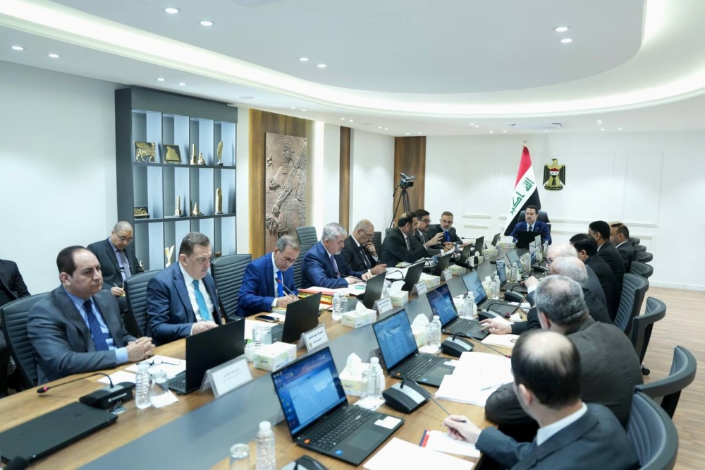 السوداني خلال ترؤسه للاجتماع