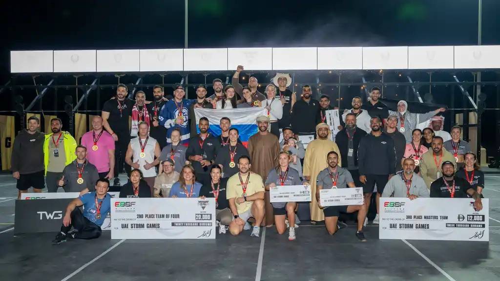 عبدالله الشرقي وأحمد الشرقي مع الفائزين