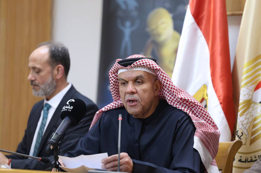 إسماعيل عبدالله في افتتاح الملتقى 