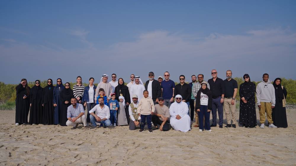 روح الأسرة ترعى زراعة القرم في محمية جبل علي