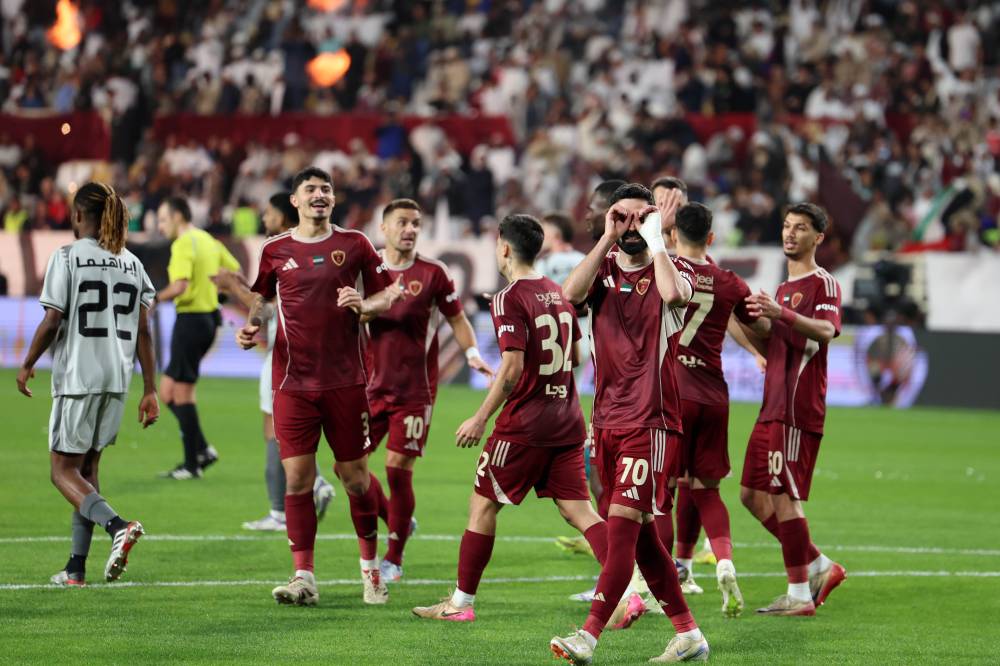 مباراة الوحدة والدحيل في كأس السوبر الاماراتي القطري