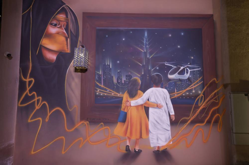 إفتتاح مهرجان سكة للفنون بدبي  تصوير يوسف الامير