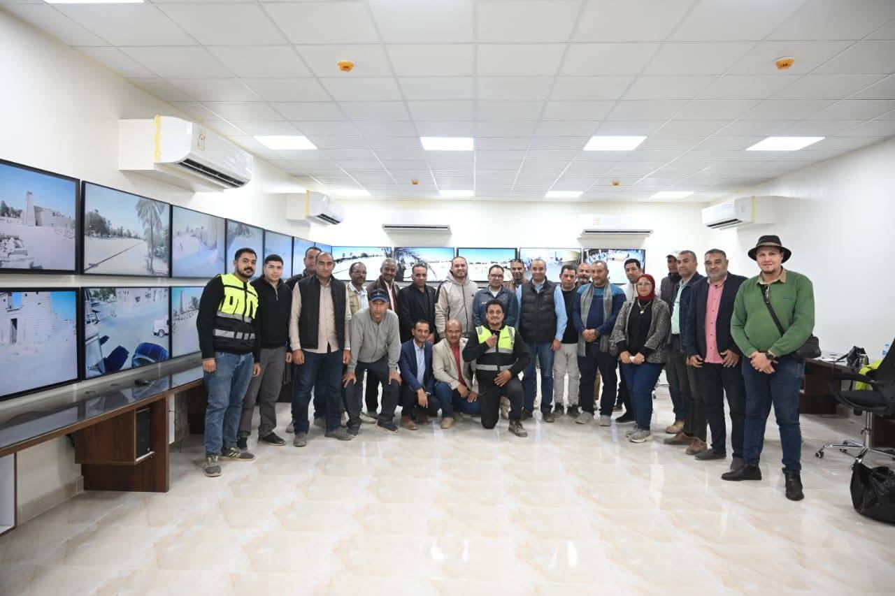 إعادة تركيب الصرح الأول بـ«معبد الرامسيوم» بالأقصر