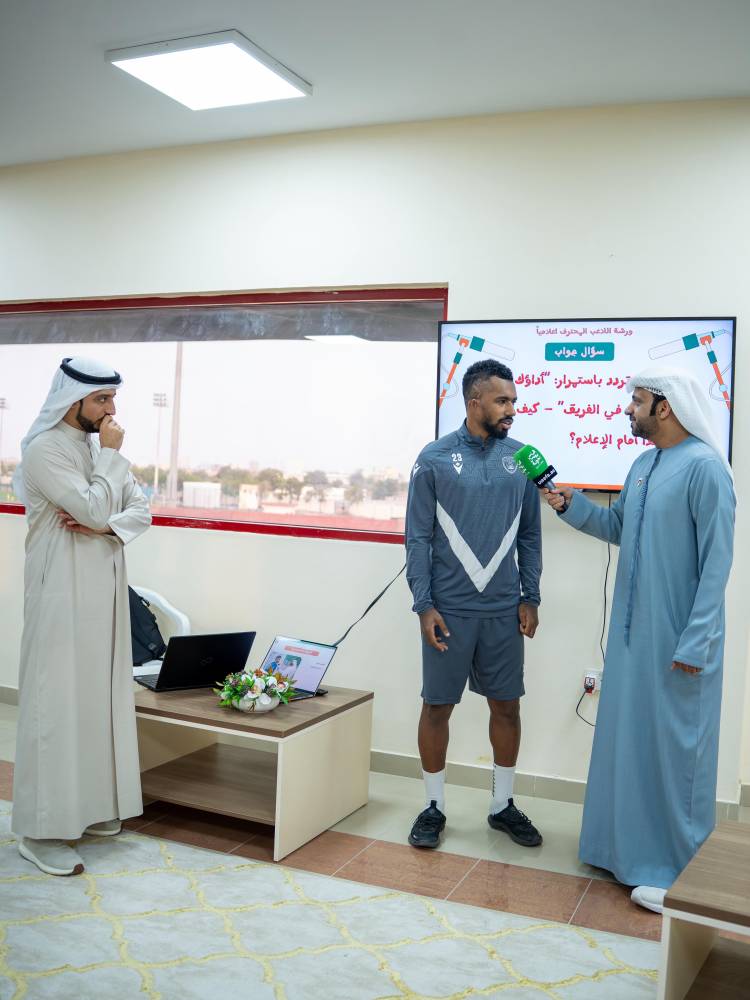 سالم النقبي يقوم بدور المحاور