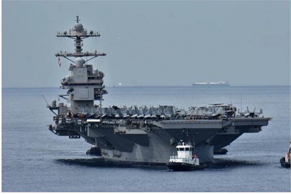 حاملة طائرات امريكية تخيف الأنظمة اليسارية في أمريكا الجنوبية