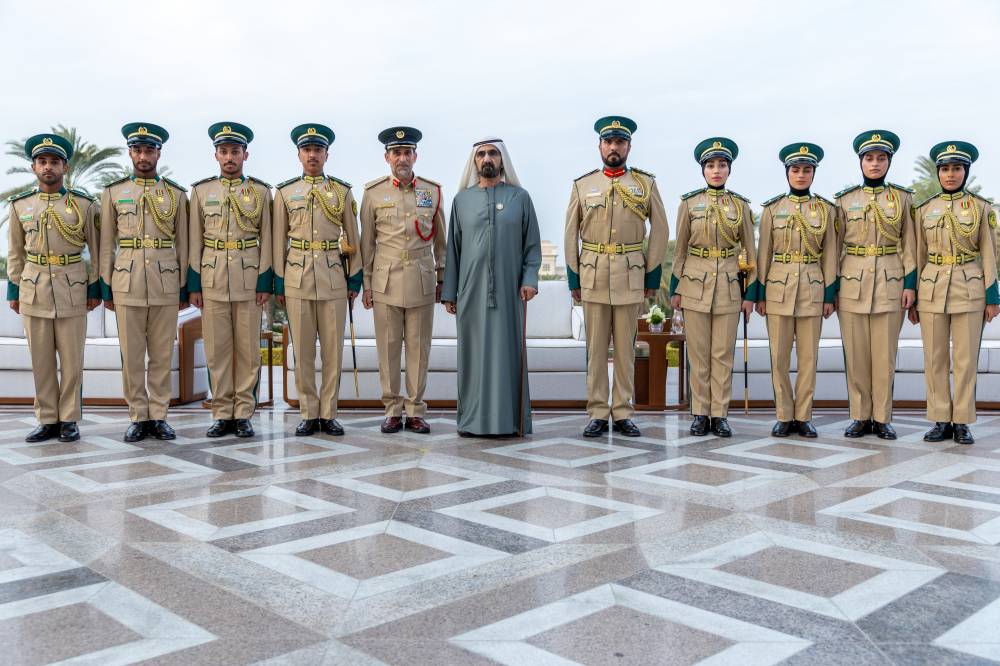 محمد بن راشد: المؤسسات التعليمية والأمنية تُعد القيادات الوطنية