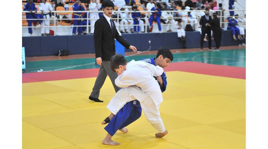 من مباريات صغار الجودو