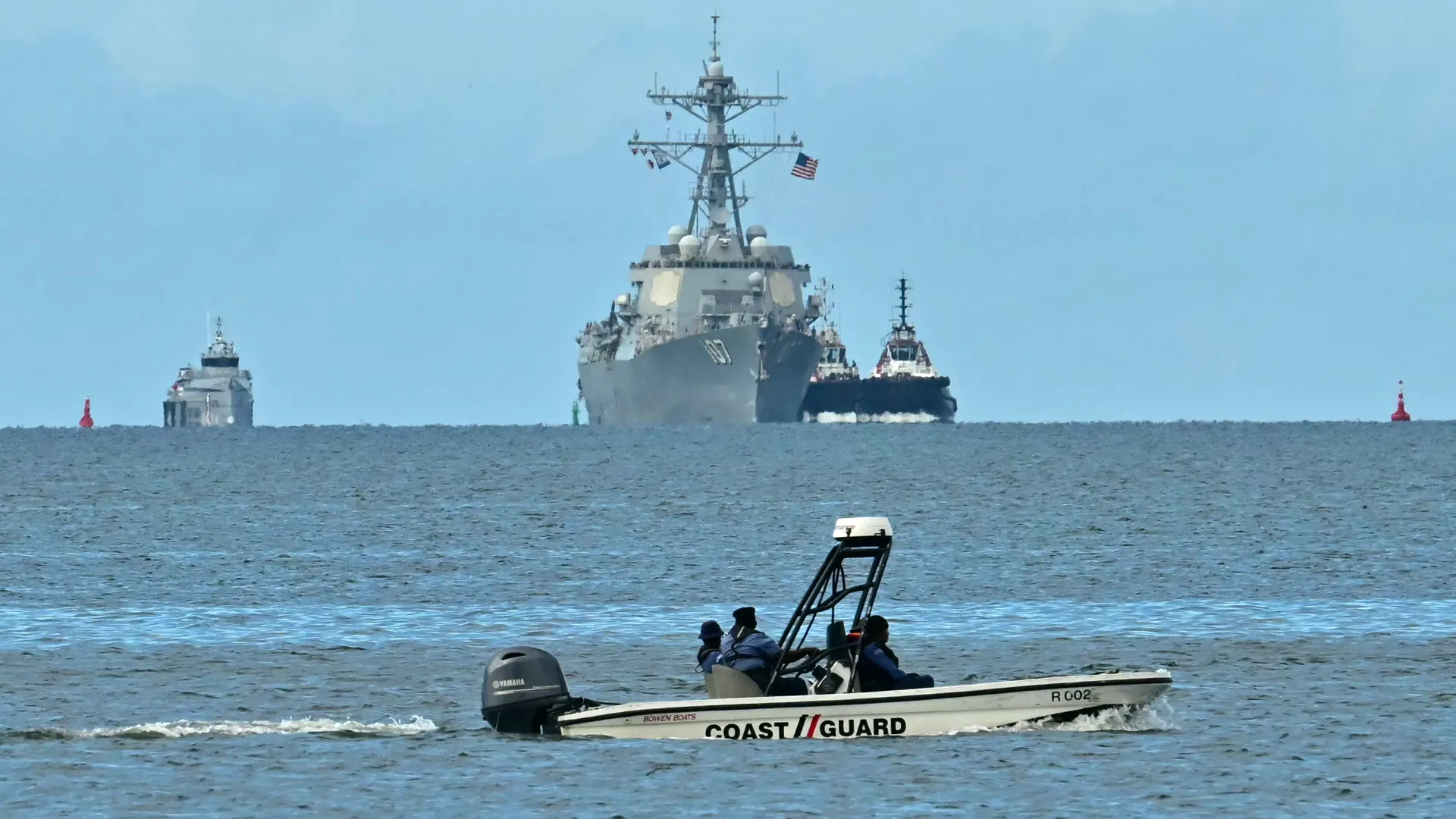 سفن حربية أمريكية تصل قبالة سواحل هايتي
