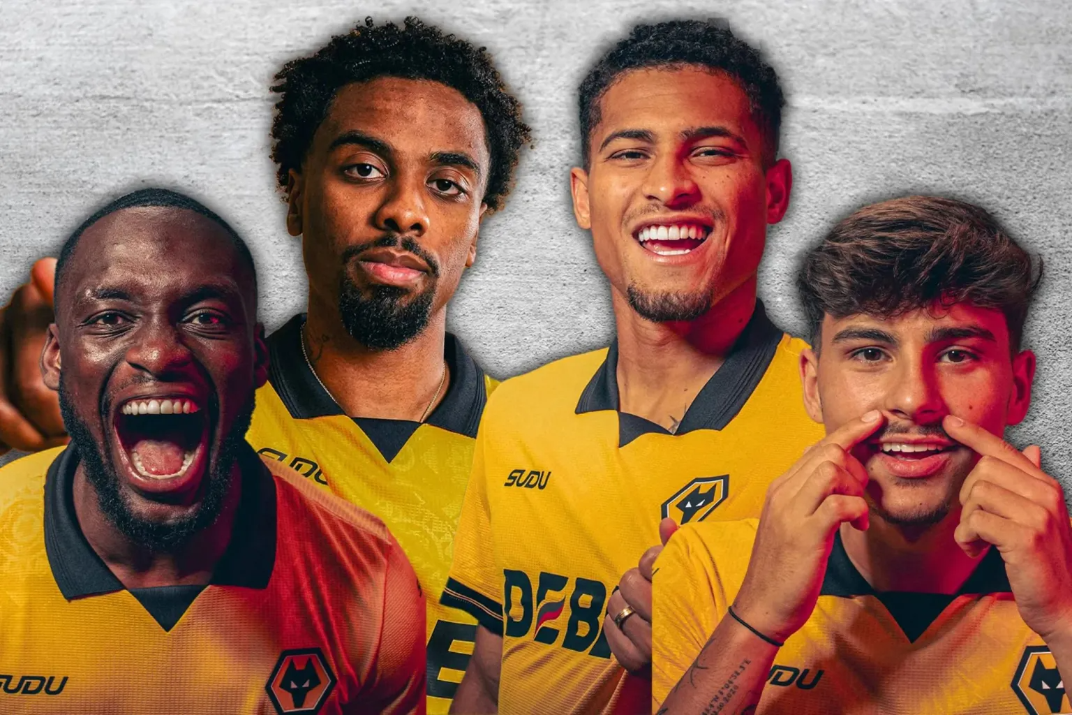 لاعبو وولفرهامبتون الأربعة 