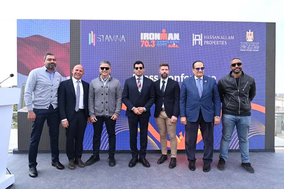 1000 متسابق في «أيرون مان» العالمي بمصر