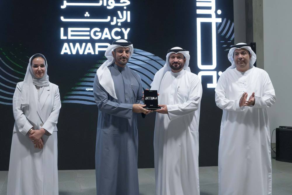 سلطان بن أحمد يشهد ختام «إكسبوجر» ويكرّم الفائزين بجوائز «الإرث»