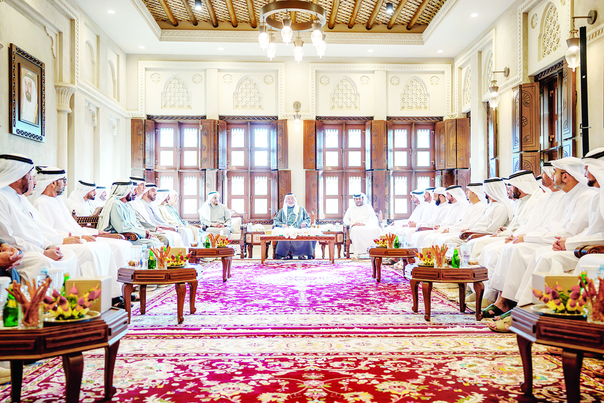 حاكم الشارقة يفتتح مجلس الذيد الأدبي