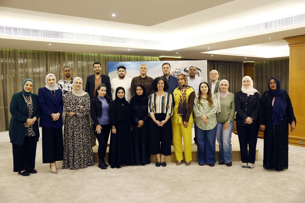 ختام ورشة إنتاج البودكاست من الكتابة إلي النشر  تصوير يوسف الامير