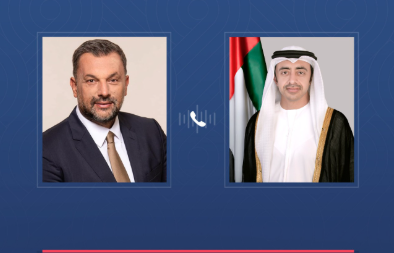 عبدالله بن زايد ووزير خارجية البوسنة والهرسك يبحثان العلاقات بين البلدين