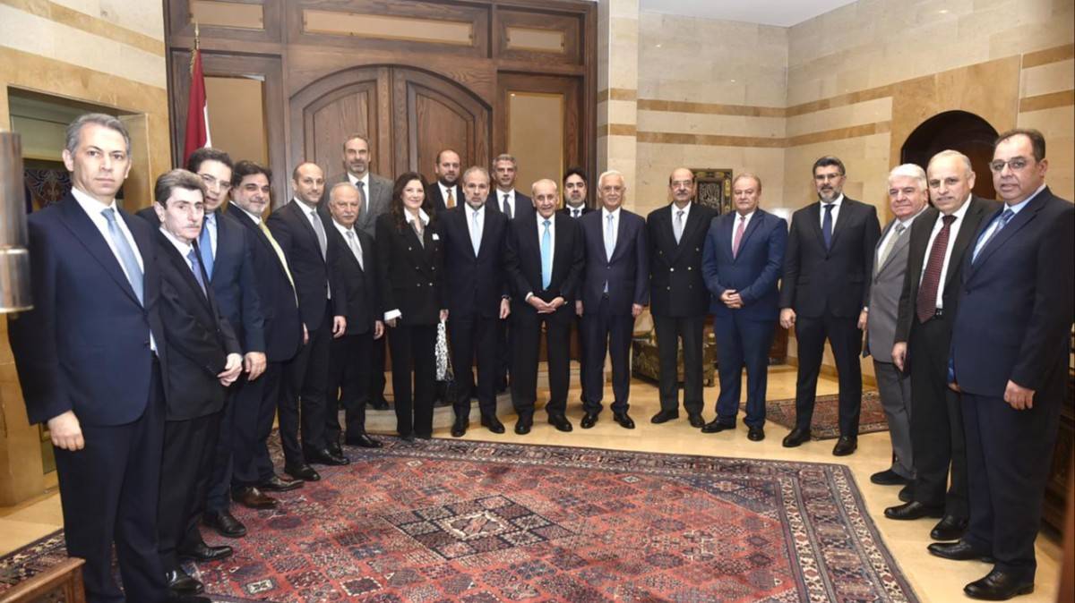 بري ووفد المحافين