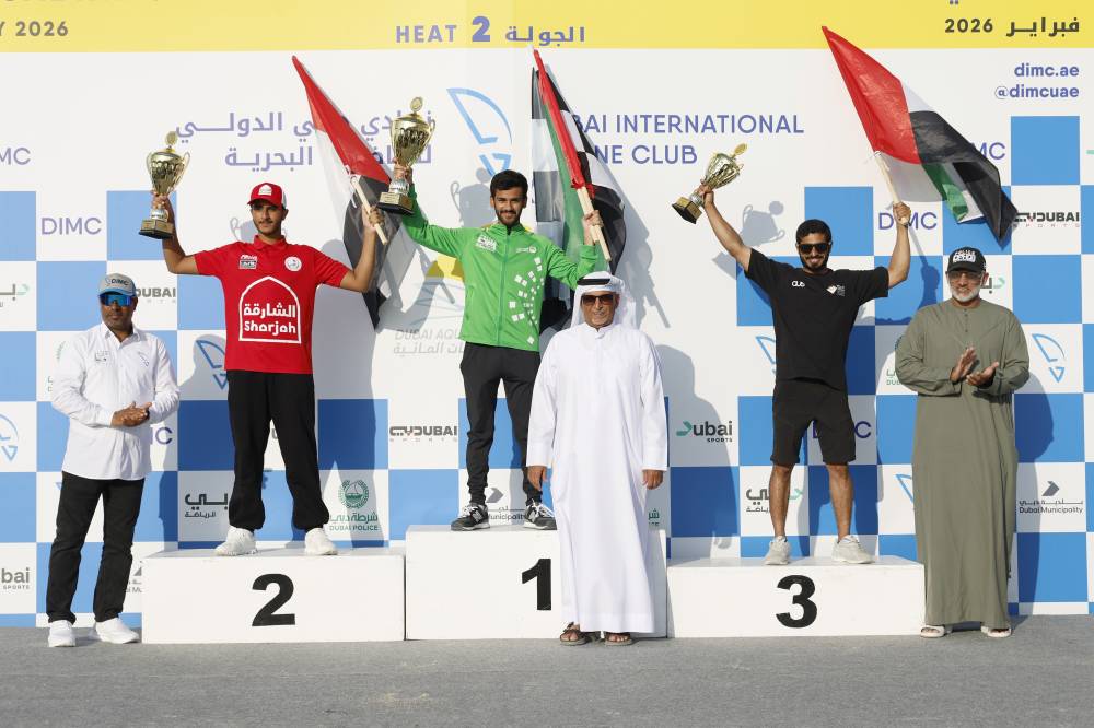 خلال تتويج الفائزين