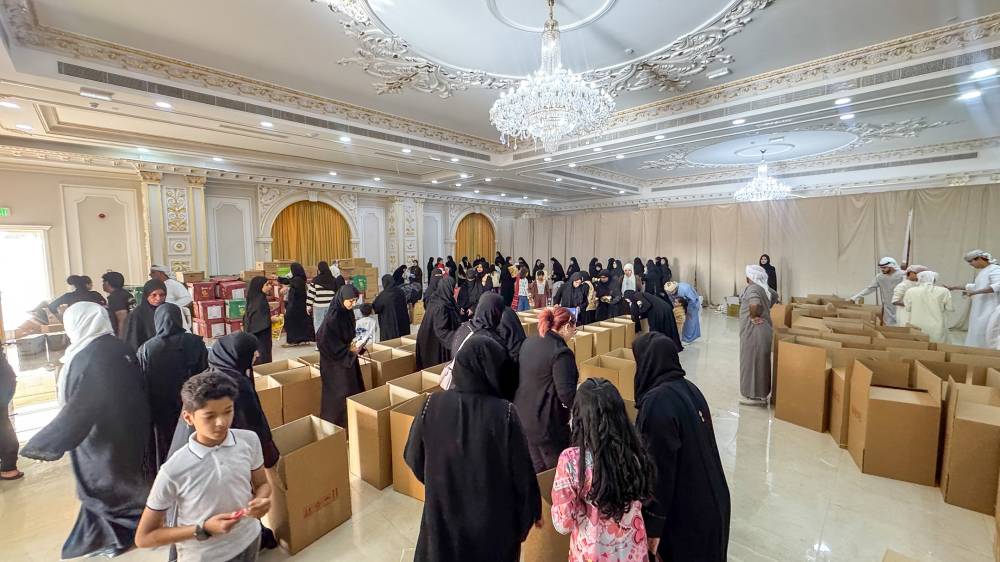 «عونك يا وطن» يوزّع 1500 طرد مير رمضاني على الأسر المتعففة