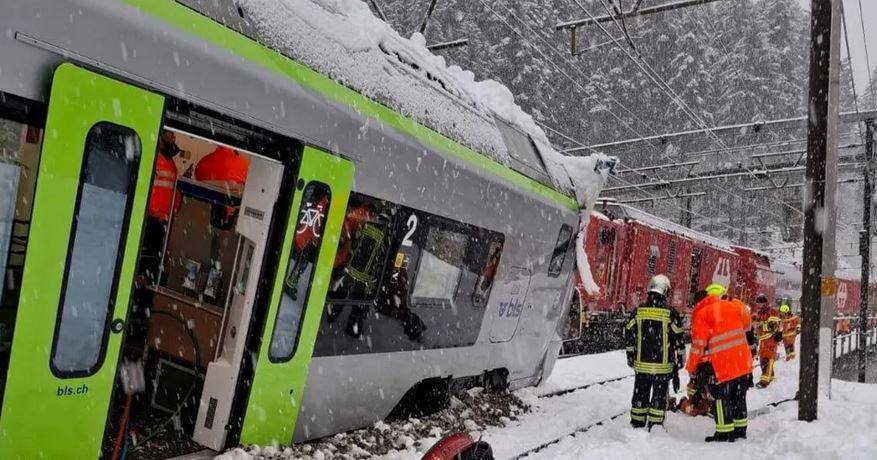 انحراف قطار في جبال الألب السويسرية يخلّف ضحايا