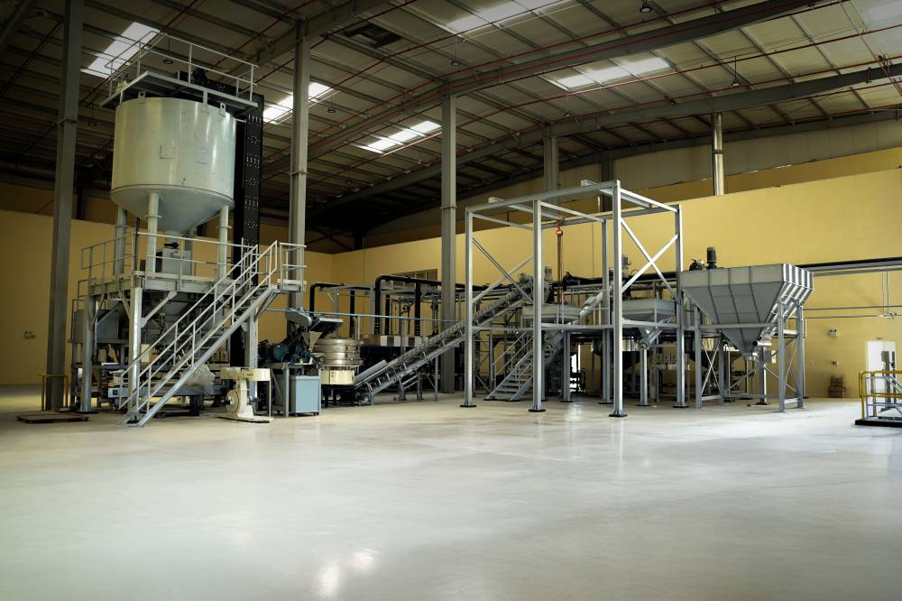 جانب من المنشأة