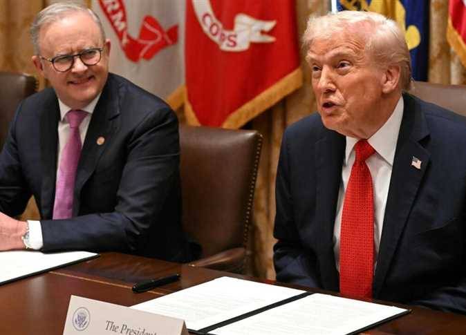 ترامب مع رئيس الوزراء الأسترالي وحديث طويل عن المعادن النادرة