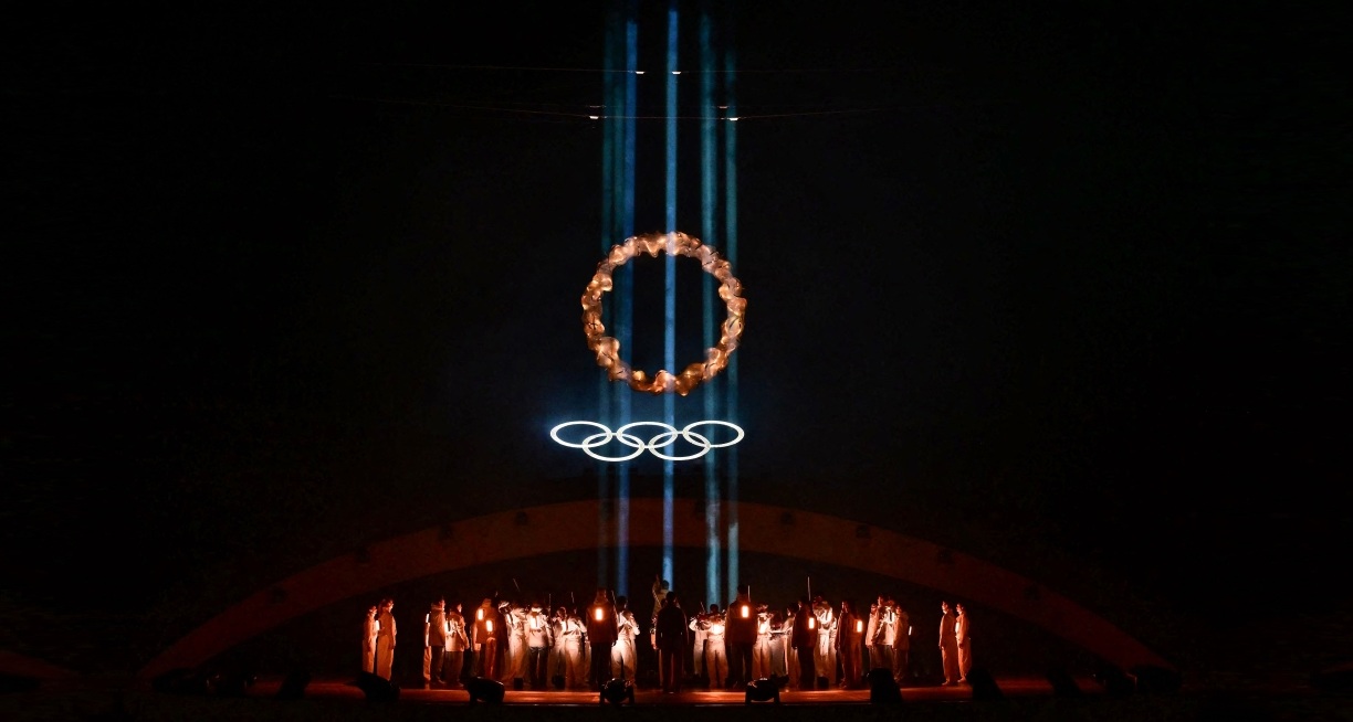 من حفل الختام لدورة ميلانو-كورتينا 2026