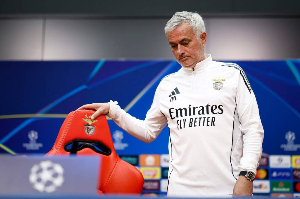 مورينيو لن يشارك في المؤتمر الصحفي قبل المباراة وبعدها