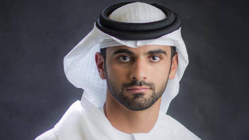 منصور بن محمد يعتمد الشعار الجديد للجنة الأولمبية الإماراتية