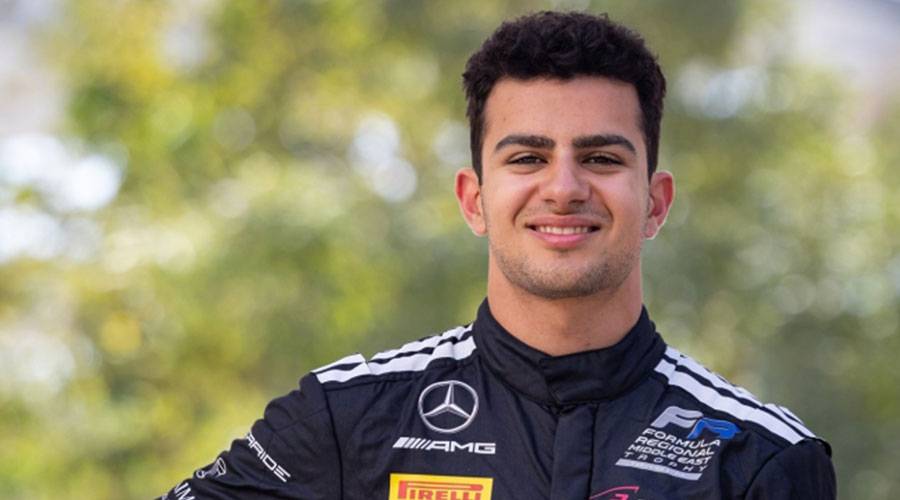 «مرسيدس» تعلن تجديد الثقة في الظاهري ضمن برنامج السائقين الشباب