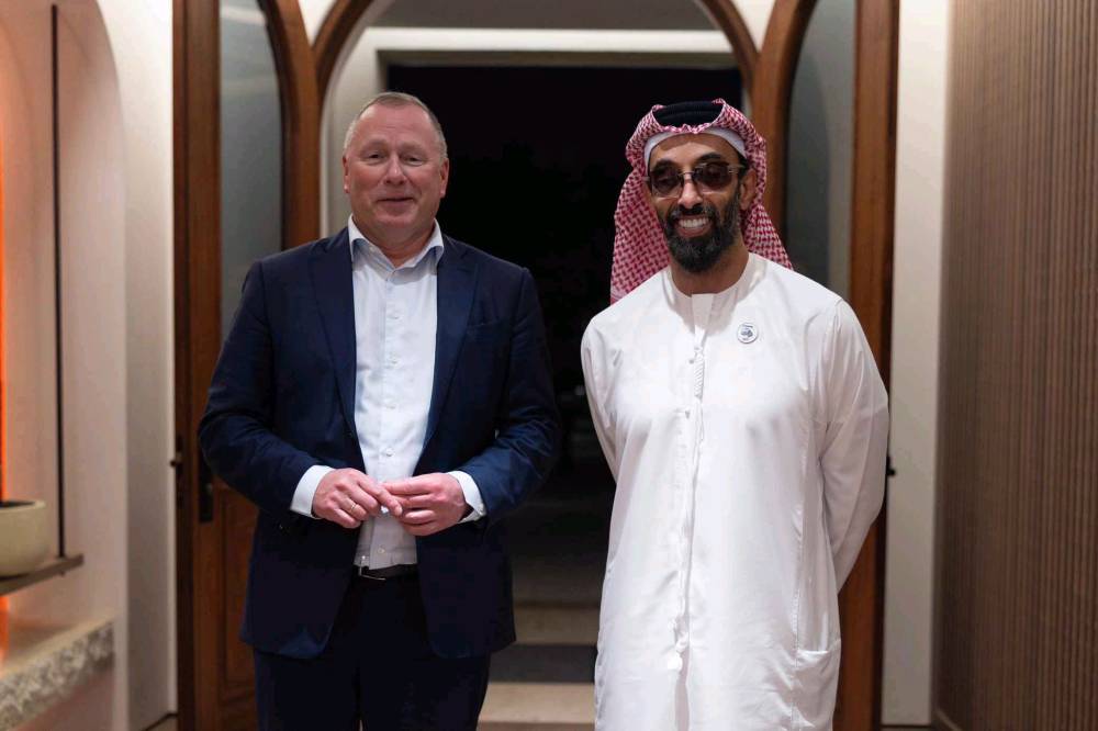 طحنون بن زايد يبحث مع الرئيس التنفيذي لبنك النرويج التحولات المتسارعة في الاستثمار العالمي