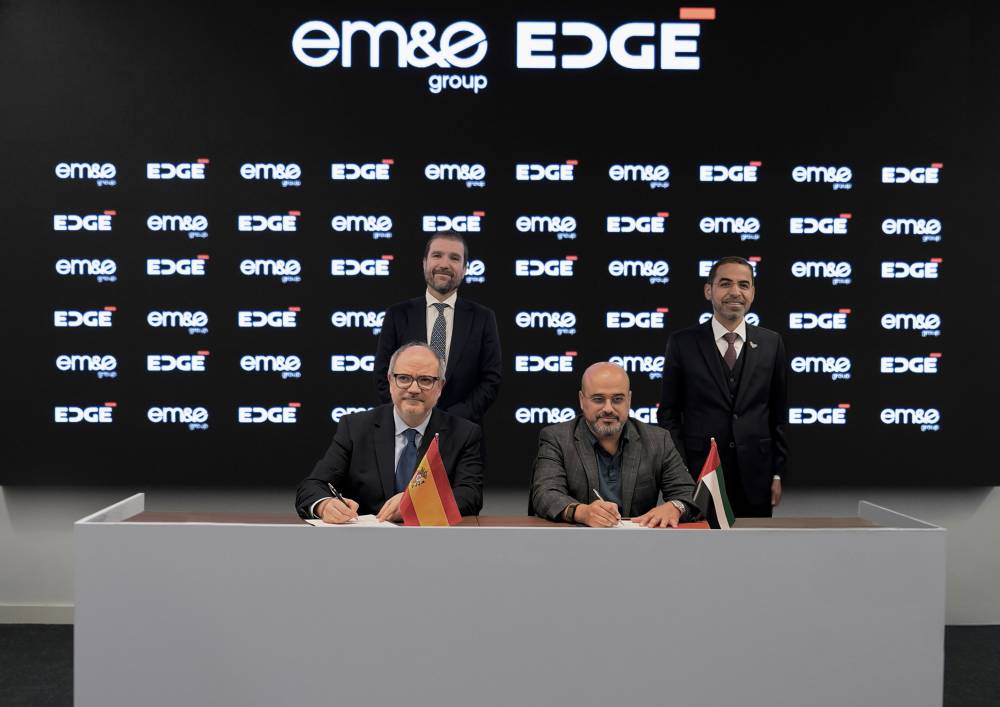 «إيدج» و«EM&E» توقعان اتفاقية لتأسيس مشروع مشترك في الإمارات