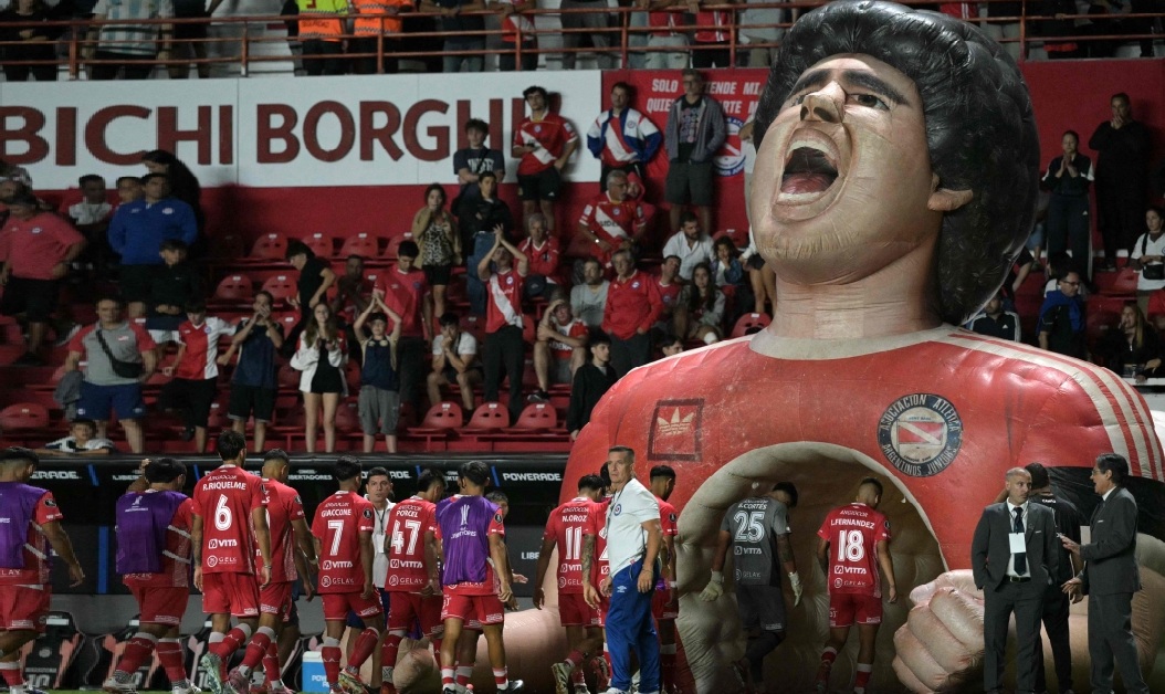 ملعب دييغو أرماندو مارادونا في بوينس آيرس (أ.ف.ب)