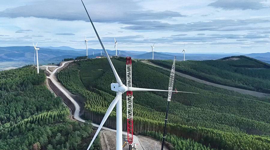 أحد مشاريع مصدر للطاقة المتجددة